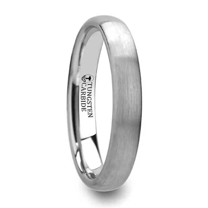 Mens Bands Wedding Rings in Alternative Metals W688-DBW-6MM-10