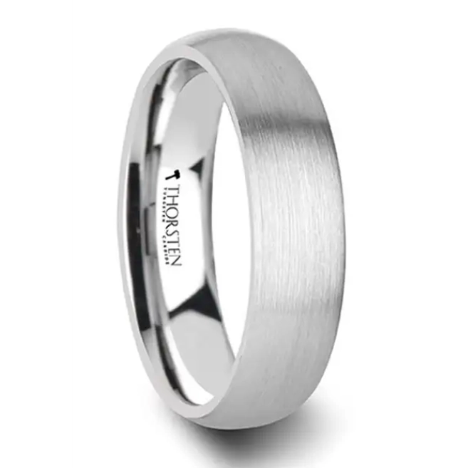 Mens Bands Wedding Rings in Alternative Metals W688-DBW-8MM-11.5