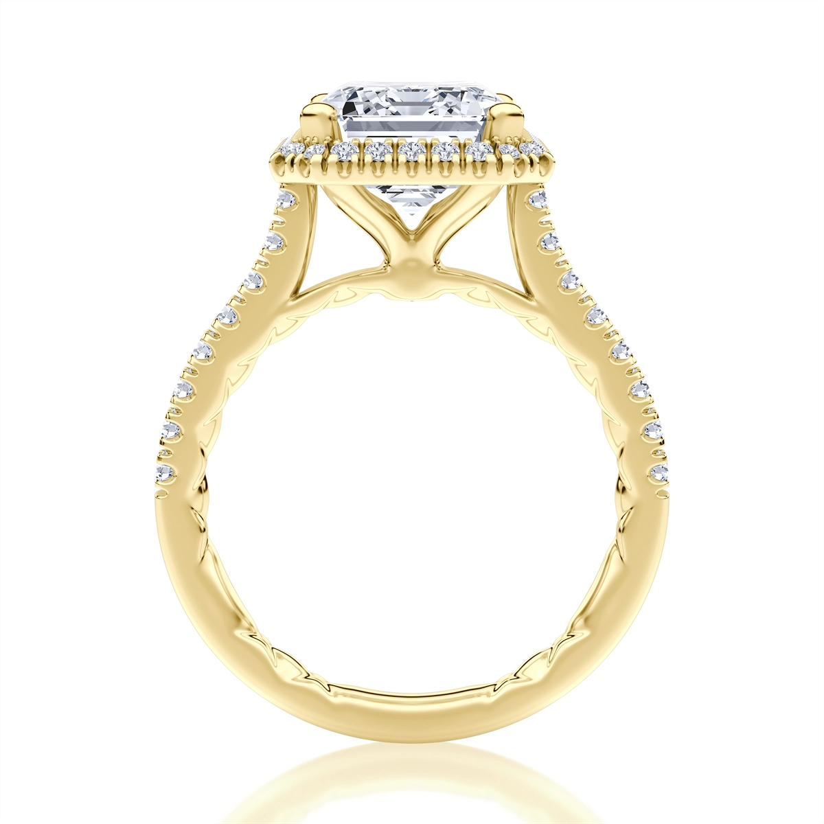 A. Jaffe Engagement Rings in Yellow Gold containing Diamond MECEC2920Q/347-Y