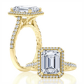 A. Jaffe Engagement Rings in Yellow Gold containing Diamond MECEC2920Q/347-Y