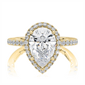 A. Jaffe Engagement Rings in Yellow Gold containing Diamond MECPS2920Q/344-Y