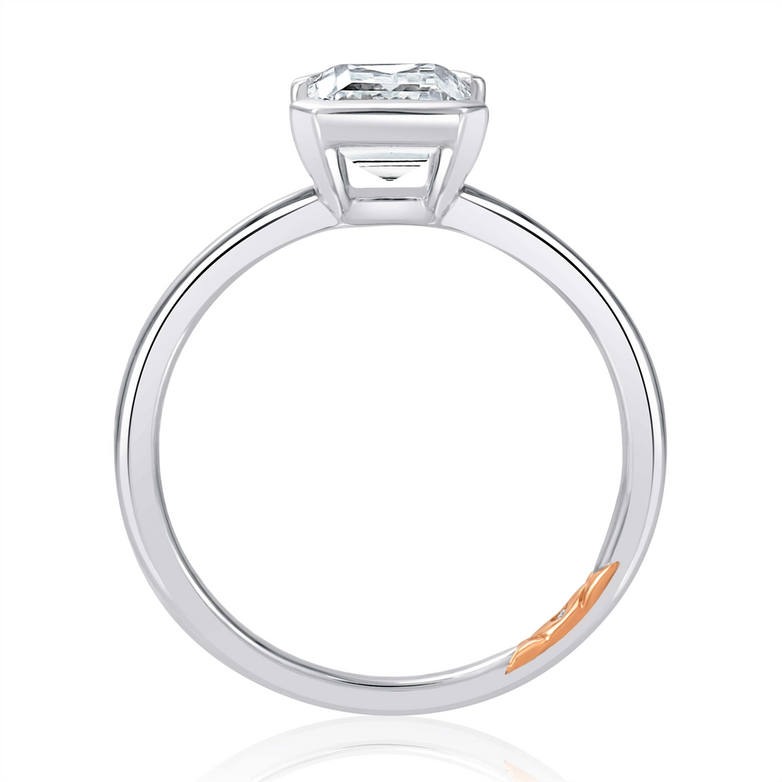 A. Jaffe Engagement Rings in White Gold containing Diamond MECEC2953L/200-W