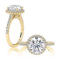A. Jaffe Engagement Rings in Yellow Gold containing Diamond MECRD2920Q/292-14Y