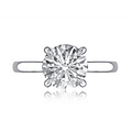 A. Jaffe Engagement Rings in White Gold containing Diamond 431083