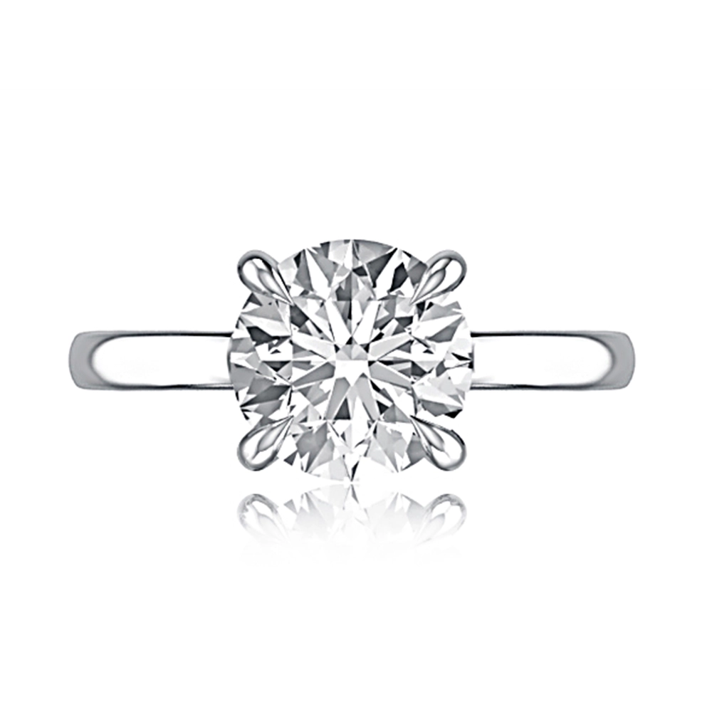 A. Jaffe Engagement Rings in White Gold containing Diamond 431083