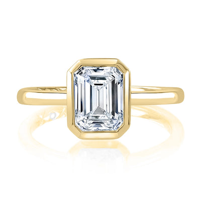 A. Jaffe Engagement Rings in Yellow Gold containing Diamond MECEC3006L/250-Y