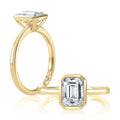 A. Jaffe Engagement Rings in Yellow Gold containing Diamond MECEC3006L/250-Y