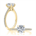 A. Jaffe Engagement Rings in Yellow Gold containing Diamond MECRD2823/279-Y