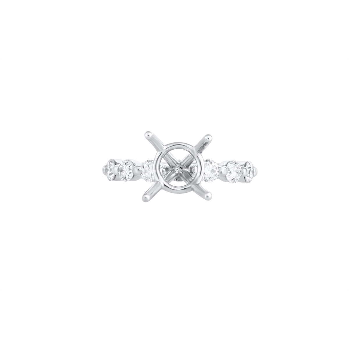 A. Jaffe Wedding Rings in White Gold containing Diamond 431097