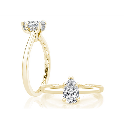 A. Jaffe Engagement Rings in Yellow Gold containing Diamond MECPS2815Q/155-Y