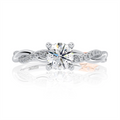 A. Jaffe Engagement Rings in Mixed Metals containing Diamond MECRD2544/160-14WR