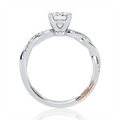 A. Jaffe Engagement Rings in Mixed Metals containing Diamond MECRD2544/160-14WR