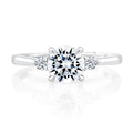 A. Jaffe Engagement Rings in White Gold containing Diamond MECRD2542/111-14W