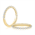 A. Jaffe Wedding Rings in Yellow Gold containing Diamond WRRDK1243H/39-Y