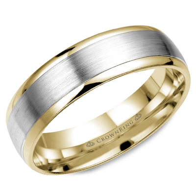 CrownRing Wedding in Platinum/Palladium WB-7141-M08