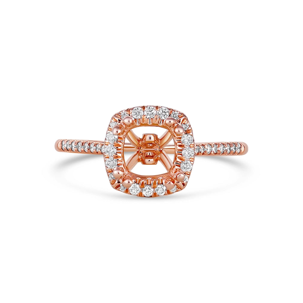 Engagement Collections Engagement Rings in Rose Gold containing Diamond 431182