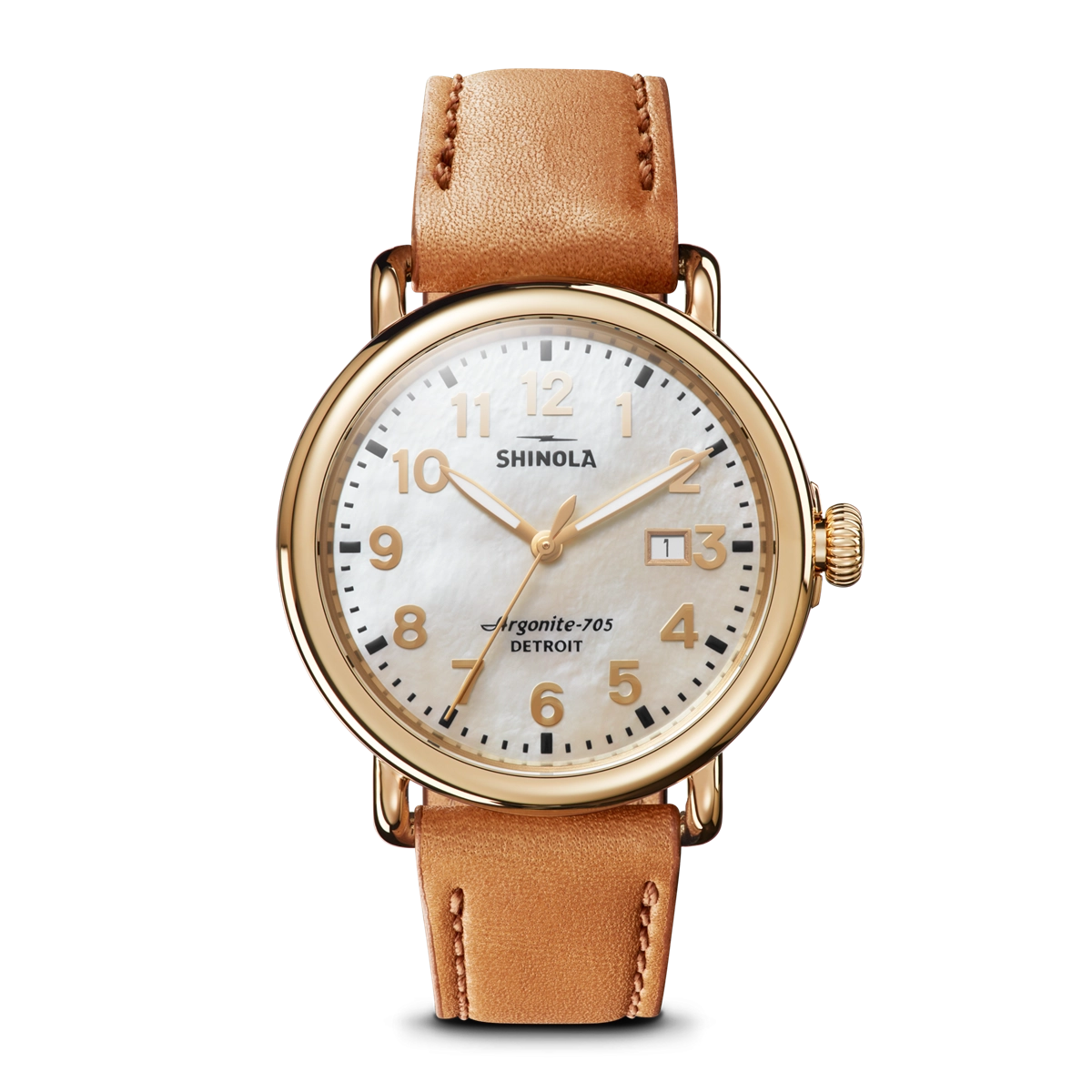 Shinola watch in Yellow Gold 20210678