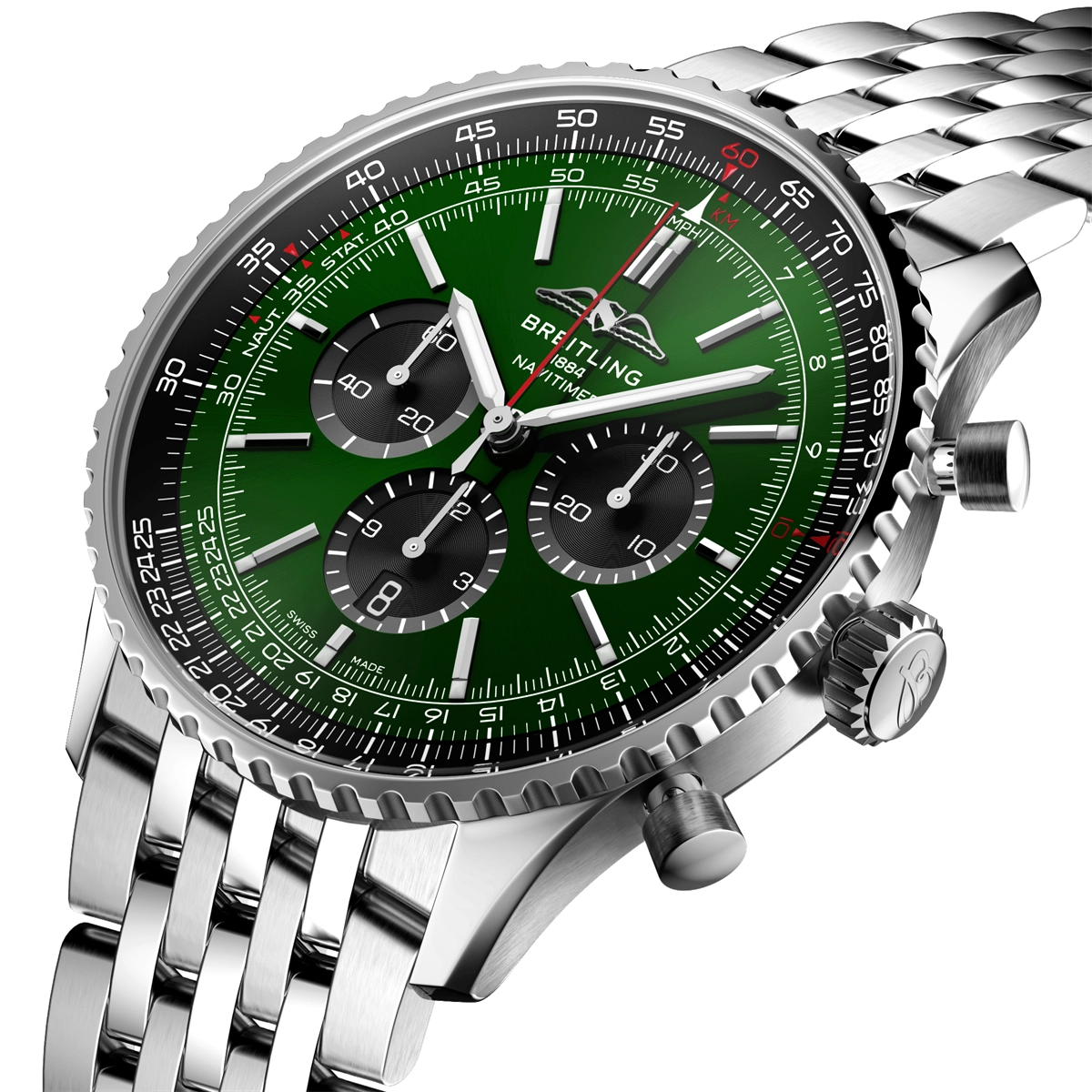 Breitling watch in Alternative Metals AB0137241L1A1