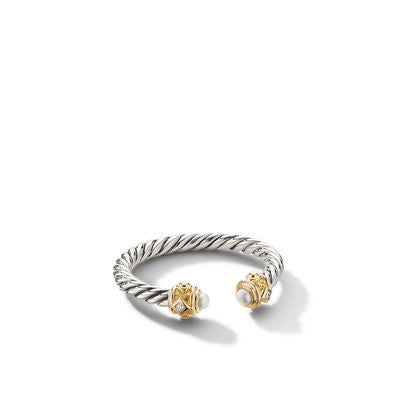 David Yurman Rings in Mixed Metals containing Multi-gemstone, Diamond, Pearl R14434DS4DKWDI6
