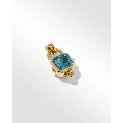 Konstantino Pendants in Yellow Gold containing Blue topaz , Multi-gemstone, Diamond MEMK04057-18KT-603