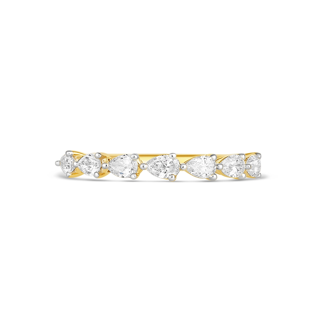 Wedding Bands Wedding Rings in Yellow Gold containing Diamond 431424
