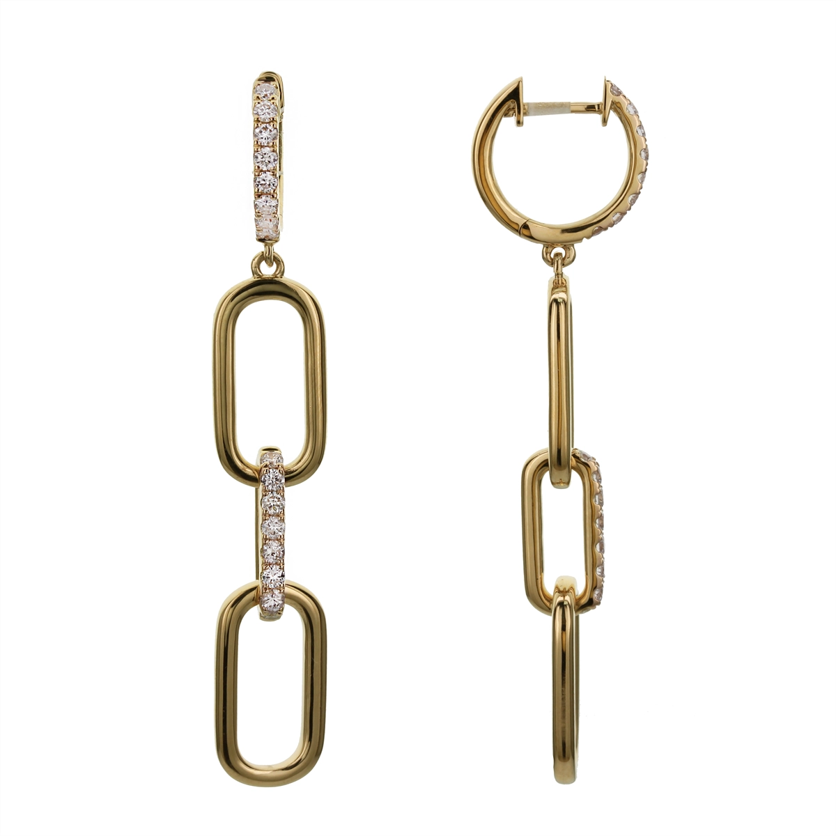 Earrings Earrings in Yellow Gold containing Diamond 431529
