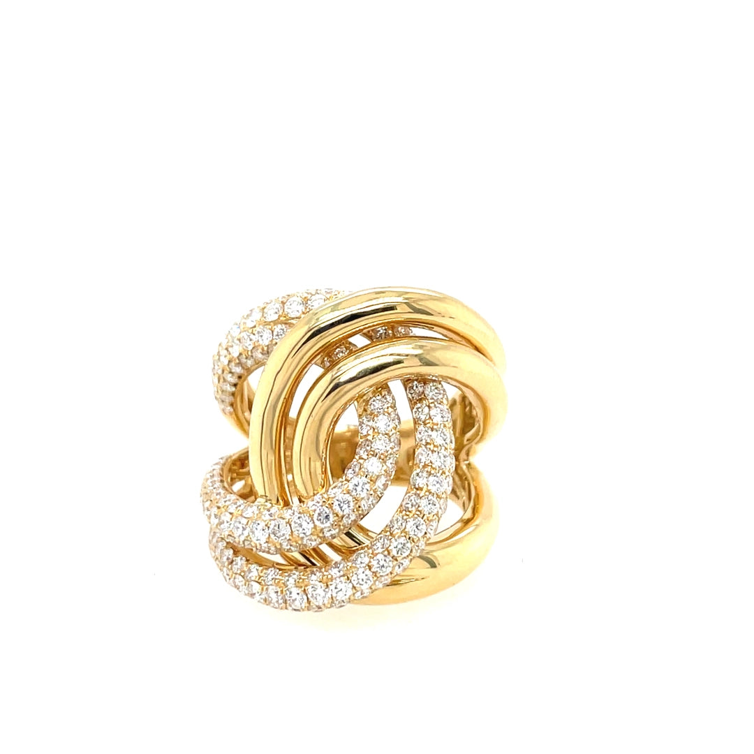 Rings Rings in Yellow Gold containing Diamond 431681