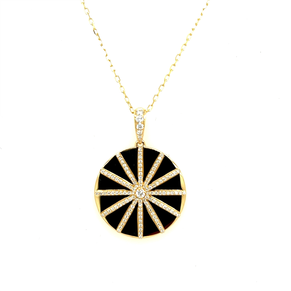 Necklaces Necklaces in Mixed Metals containing Diamond 431690