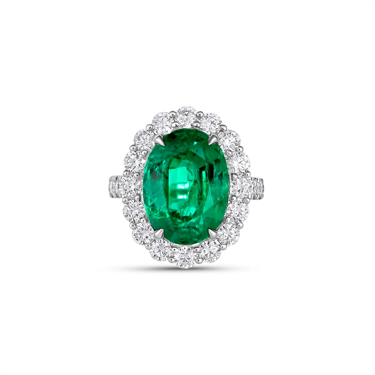 Rings Rings in White Gold containing Multi-gemstone, Diamond, Emerald 431706