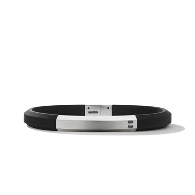 David Yurman Bracelets in Silver B25806MSSRBRBLKM