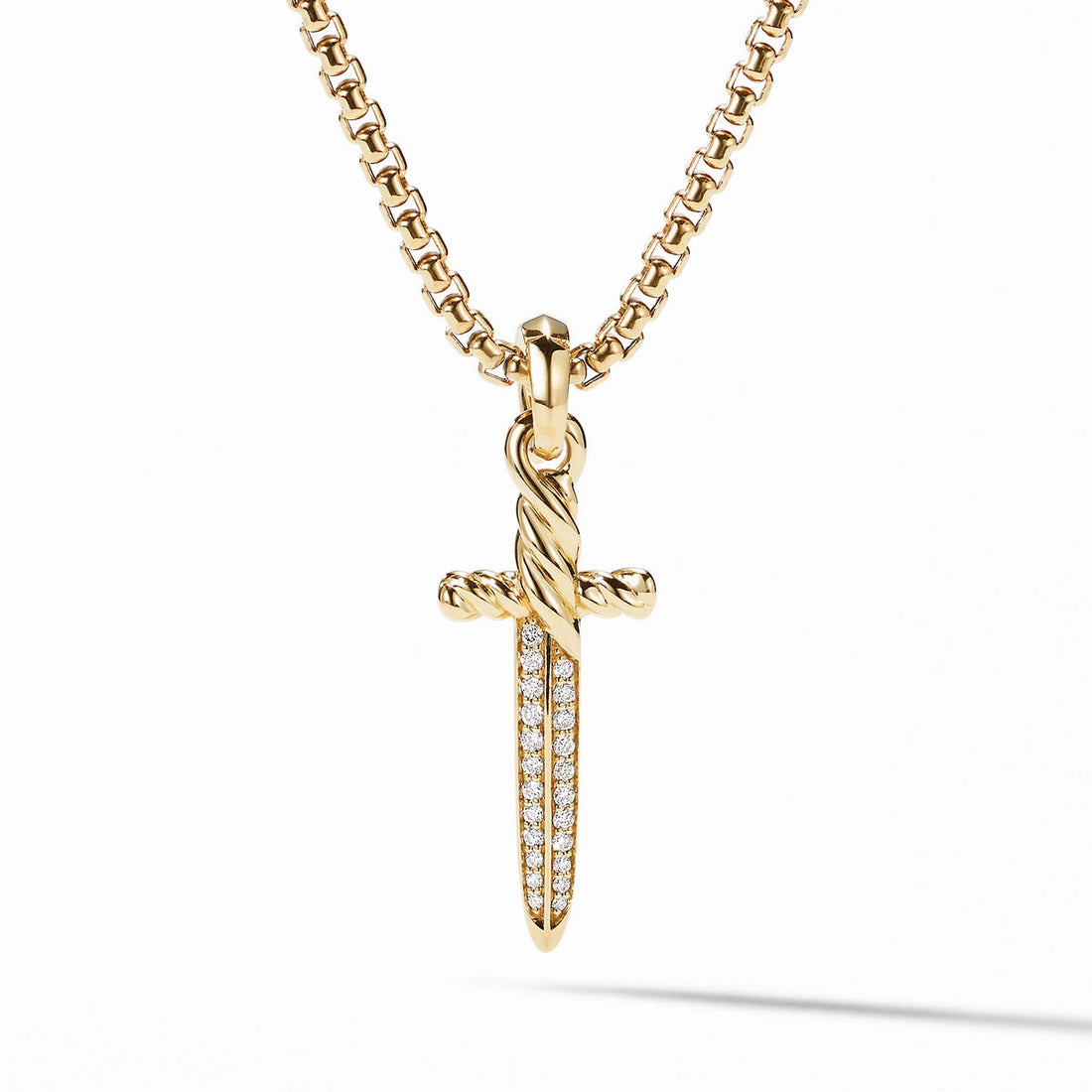 David Yurman Pendants in Yellow Gold containing Diamond D16670D88ADI
