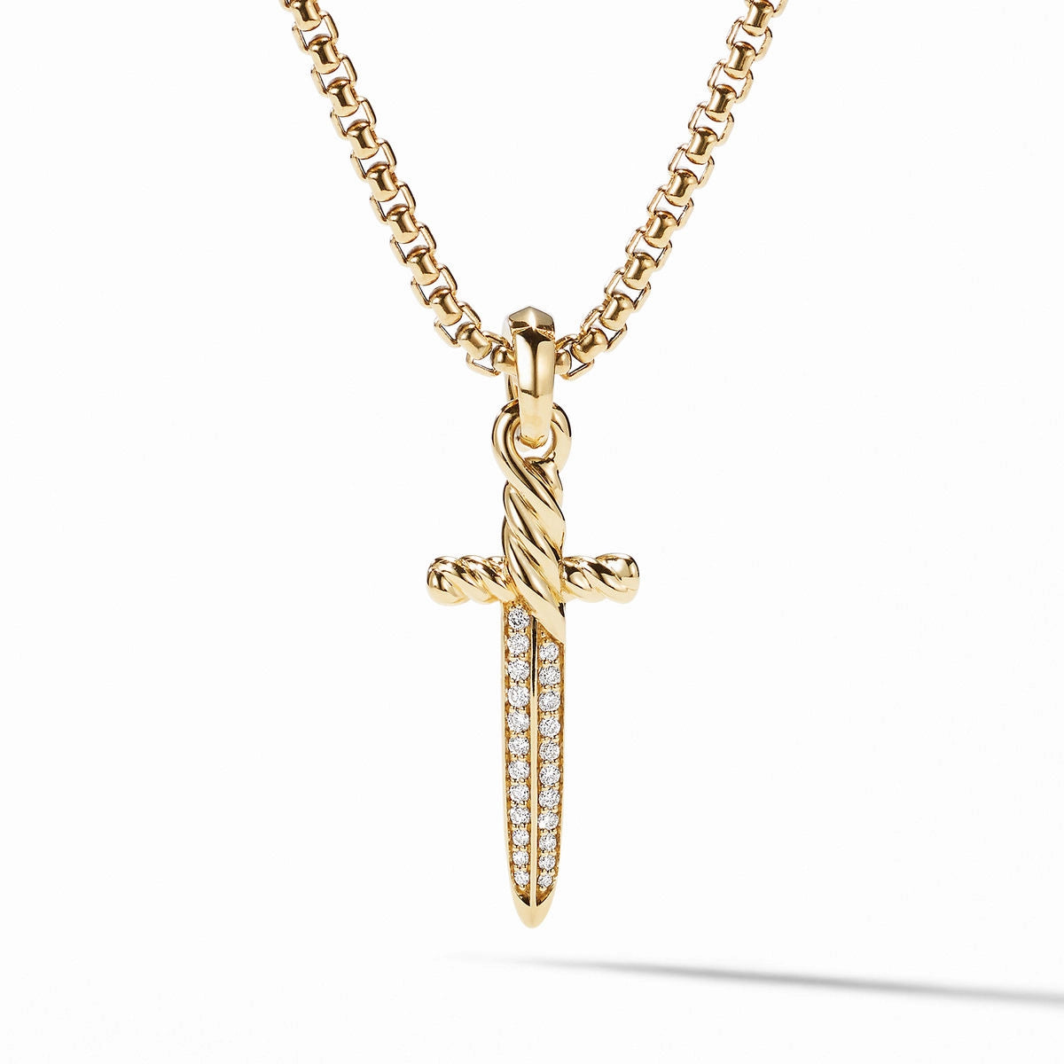 David Yurman Pendants in Yellow Gold containing Diamond D16670D88ADI