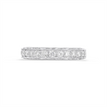 Tacori Wedding Rings in White Gold containing Diamond HT 2530 4MM 1/2X W