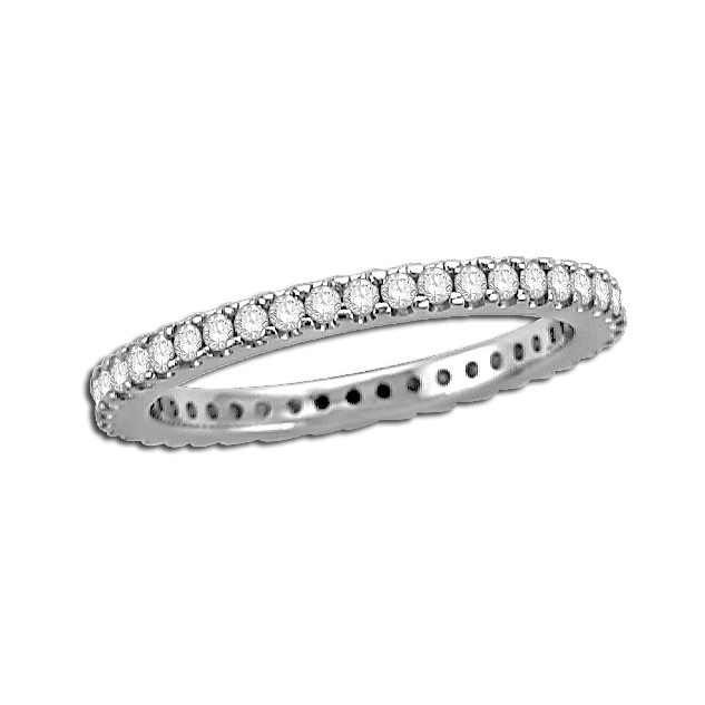 Wedding Bands Wedding Rings in Platinum/Palladium containing Diamond 431950