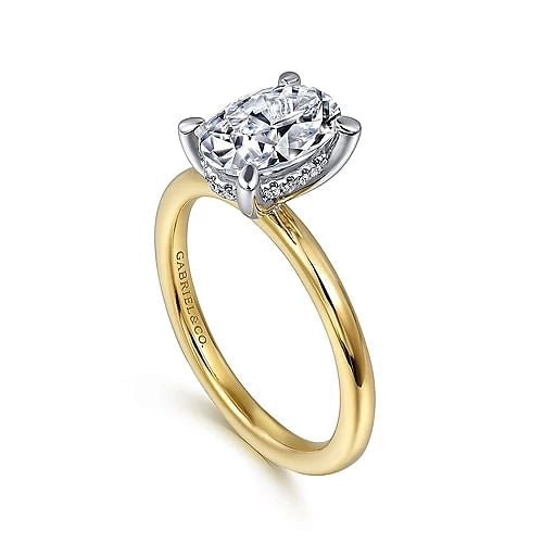 Gabriel & Co Engagement Rings in Mixed Metals containing Diamond ER15972O6M44JJ