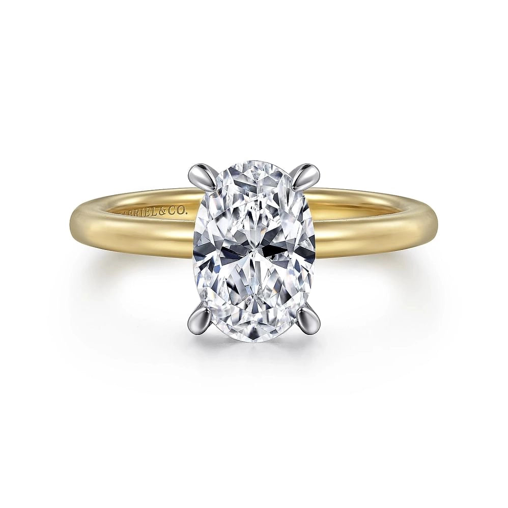 Gabriel & Co Engagement Rings in Mixed Metals containing Diamond ER15972O6M44JJ