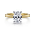 Gabriel & Co Engagement Rings in Mixed Metals containing Diamond ER15972O6M44JJ