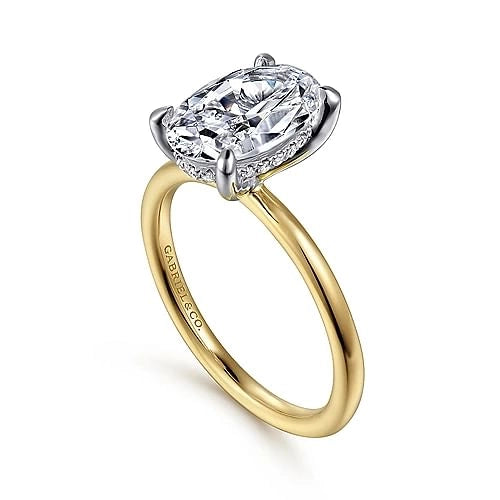 Gabriel & Co Engagement Rings in Mixed Metals containing Diamond ER15972O8M44JJ
