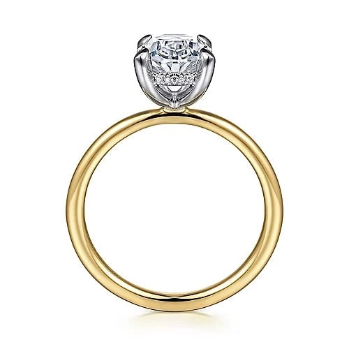 Gabriel & Co Engagement Rings in Mixed Metals containing Diamond ER15972O8M44JJ