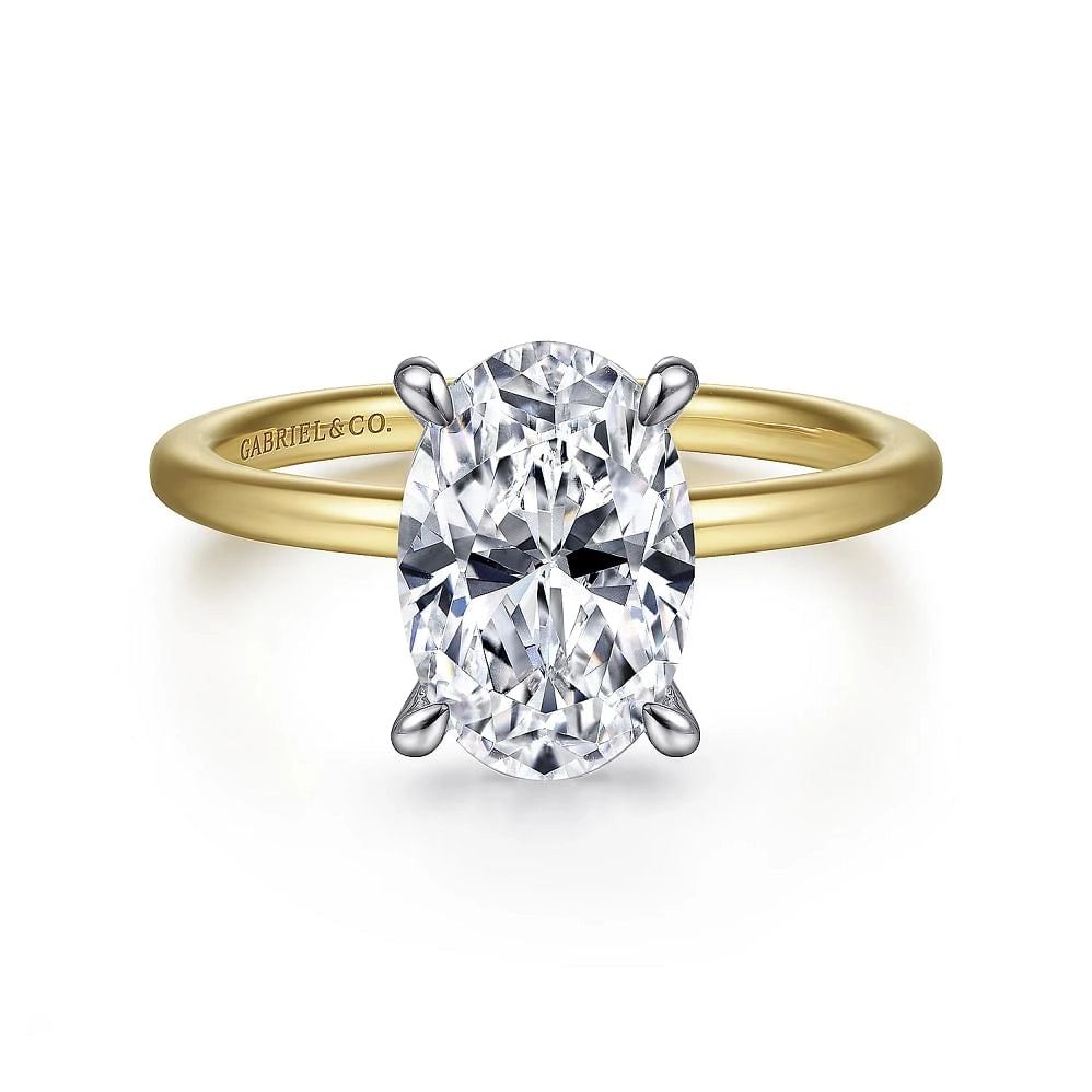 Gabriel & Co Engagement Rings in Mixed Metals containing Diamond ER15972O8M44JJ