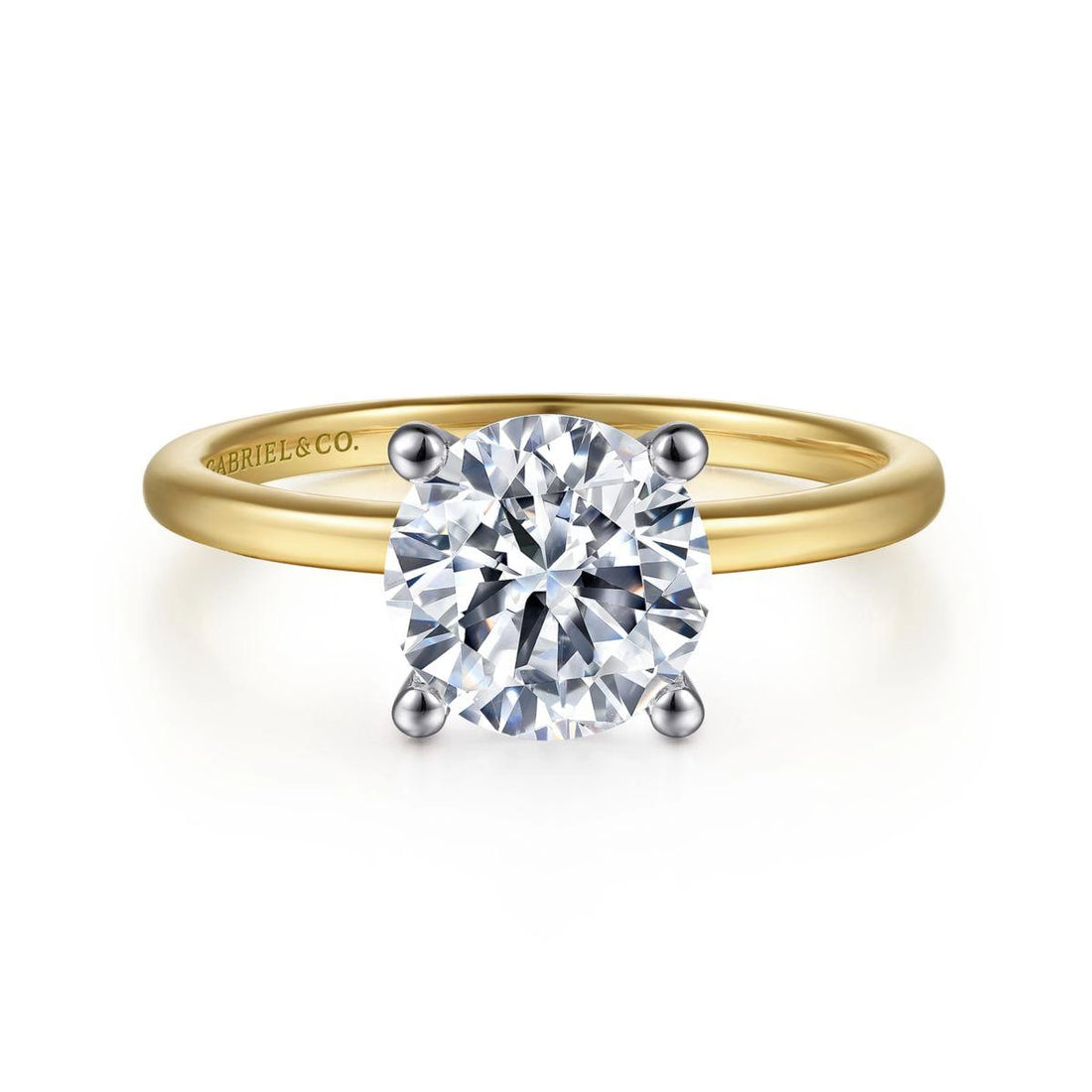 Gabriel & Co Engagement Rings in Mixed Metals ER15960R8M4JJJ