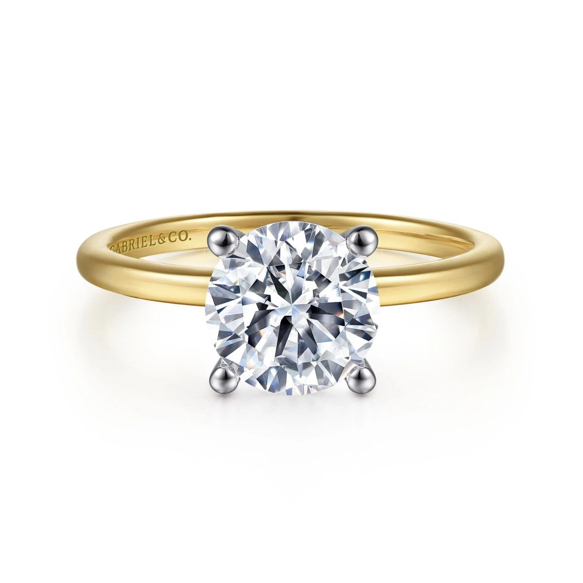 Gabriel & Co Engagement Rings in Mixed Metals ER15960R8M4JJJ