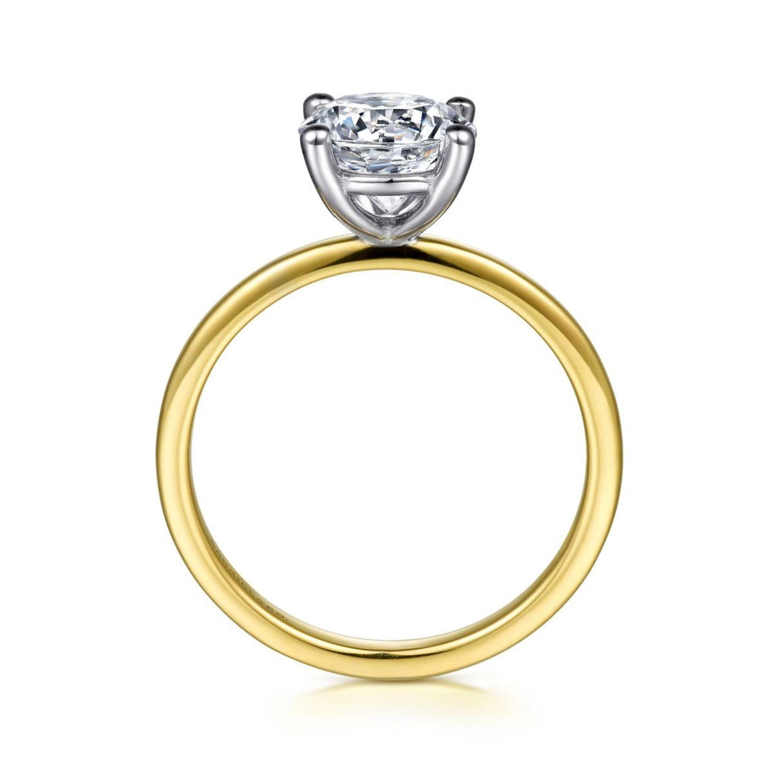 Gabriel & Co Engagement Rings in Mixed Metals ER15960R8M4JJJ