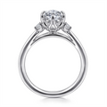 Gabriel & Co Engagement Rings in White Gold containing Diamond ER16200O6W44JJ.0041