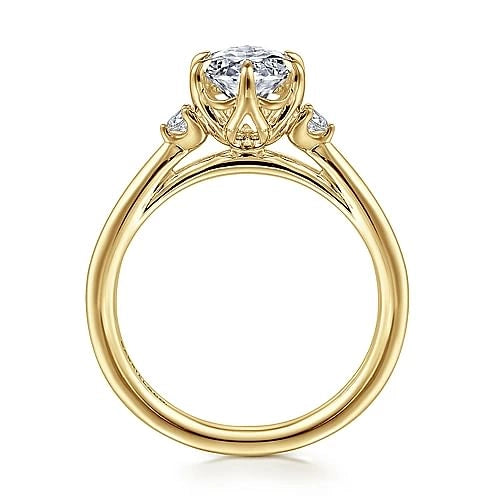 Gabriel & Co Engagement Rings in Yellow Gold containing Diamond ER16200O8Y44JJ