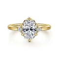 Gabriel & Co Engagement Rings in Yellow Gold containing Diamond ER16200O8Y44JJ