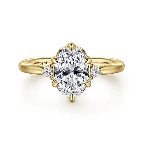 Gabriel & Co Engagement Rings in Yellow Gold containing Diamond ER16200O8Y44JJ