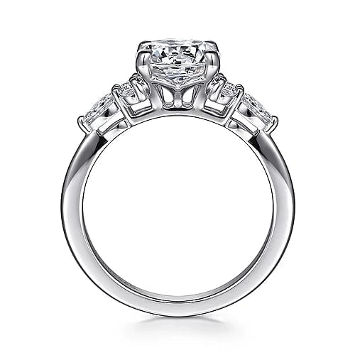Gabriel & Co Engagement Rings in White Gold containing Diamond ER16125R6W44JJ