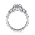 Gabriel & Co Engagement Rings in White Gold containing Diamond ER16192R6W44JJ