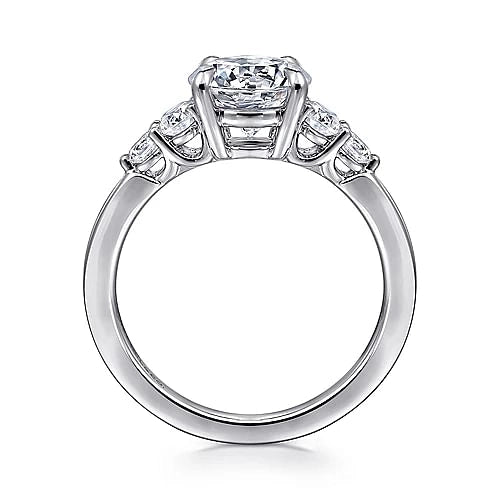 Gabriel & Co Engagement Rings in White Gold containing Diamond ER16192R6W44JJ